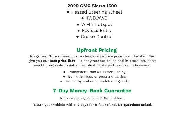 gmc sierra 1500 2020 1GTU9CED5LZ205060 image